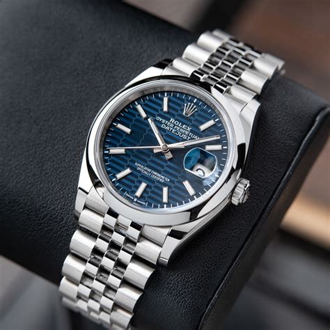 rolex blue steel|rolex blue motif.